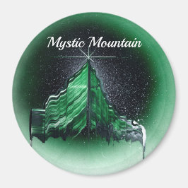 Mystic Jade Grönt Mountain Magnet