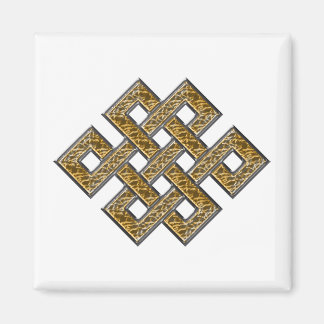 Mystic Knot - Silver & Guld 2 Magnet
