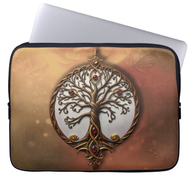 Mystic Life of Tree Laptop Fodral (Framsidan)