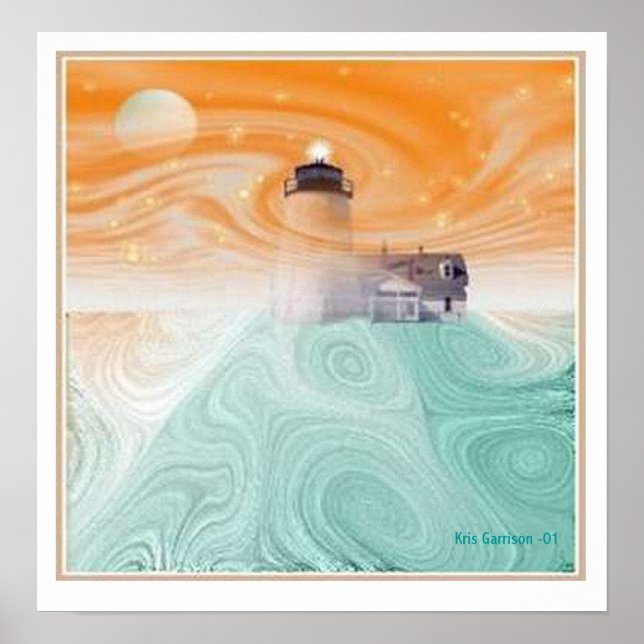 Mystic Lighthouse Poster (Framsidan)