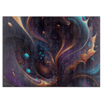 Mystic Lila Swirl Caking Board