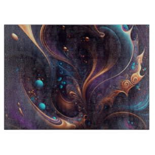 Mystic Lila Swirl Caking Board