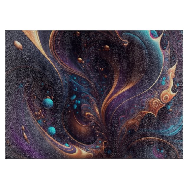 Mystic Lila Swirl Caking Board (Framsidan)