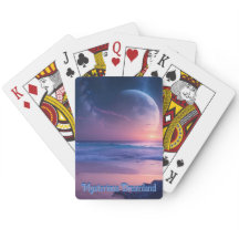 Mystic Måne över ändlösa hav