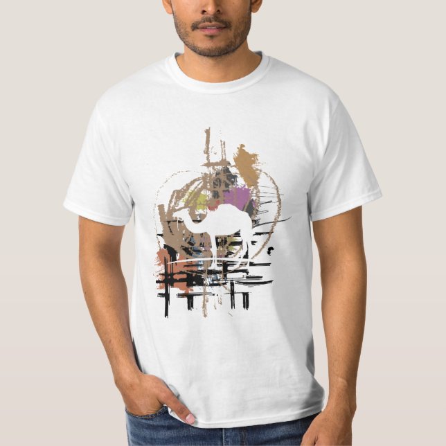 Mystic Millie Camel T-Shirt (Framsida)