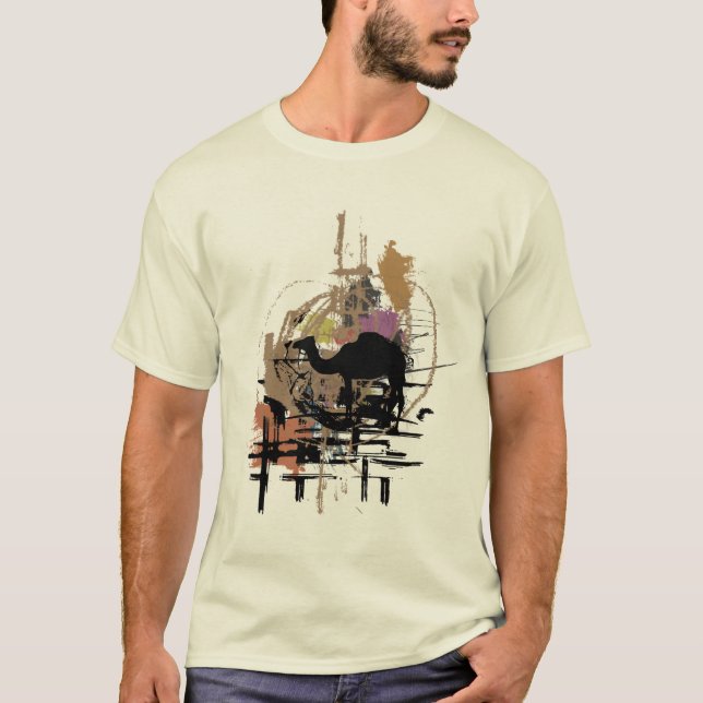 Mystic Millie Camel T-shirt (Framsida)