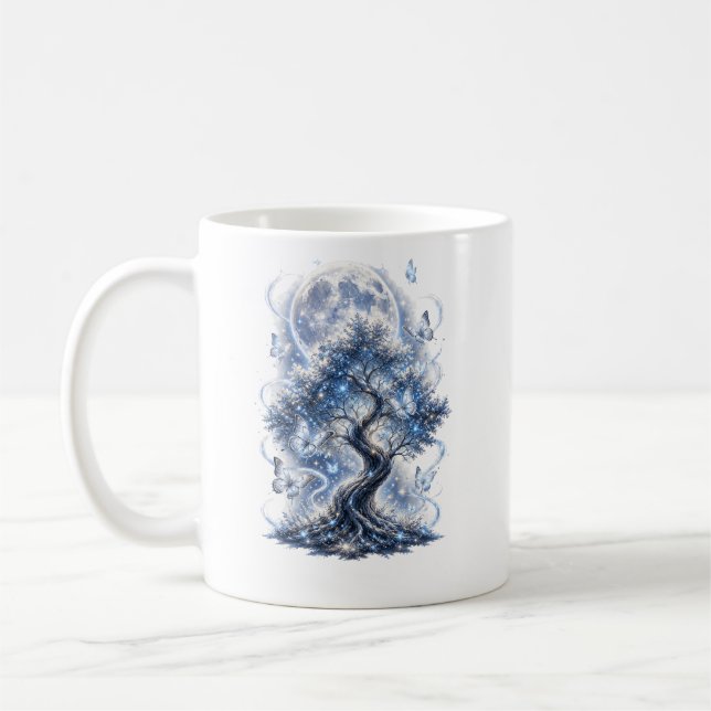 Mystic Moon Tree Magic Mug Kaffemugg (Vänster)