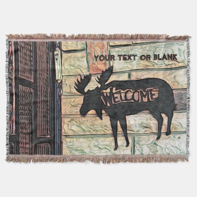 Mystic Moose Filt (Framsidan)