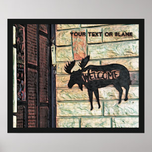 Mystic Moose Poster