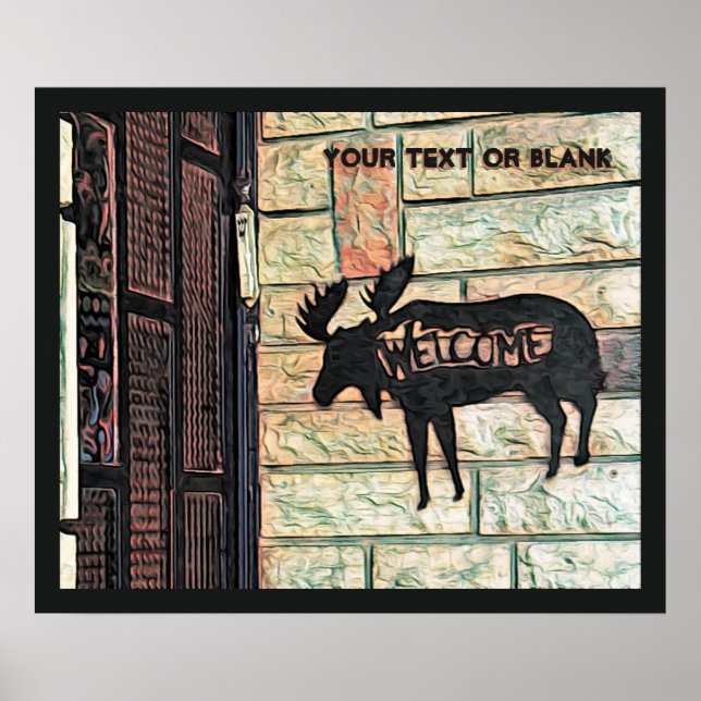 Mystic Moose Poster (Framsidan)