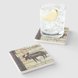 Mystic Moose Underlägg Sten