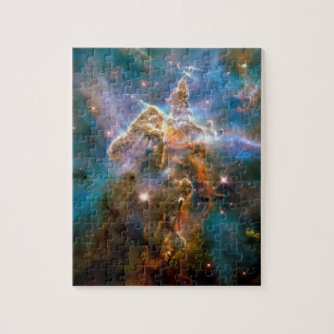 Mystic Mountain Carina Nebula Hubble Space Foto Pussel