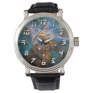 Mystic Mountain Carina-nebulosan Hubble-rymd-foto Armbandsur