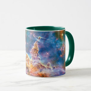 Mystic Mountain Carina-nebulosan Hubble-rymdfoto Mugg