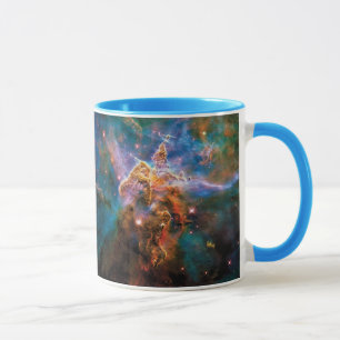 Mystic Mountain Carina-nebulosan Hubble-rymdfoto Mugg