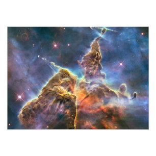 Mystic Mountain i Carina Nebula Fototryck