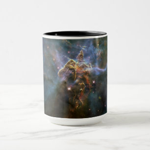 Mystic Mountain i Carina Nebula Hubble Space Mugg