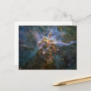 Mystic Mountain i Carina Nebula Hubble Space Vykort