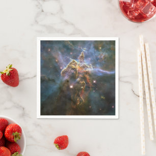 Mystic Mountain i Carinanebulosan Hubble Space Pappersservett
