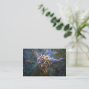Mystic Mountain i Carinanebulosan Hubble Space Visitkort