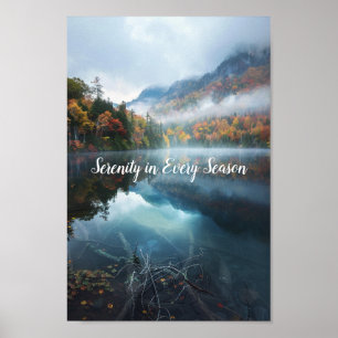 Mystic Mountain Refltions Poster