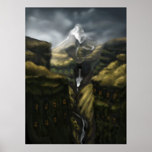 Mystic Mú lagljú päls: Islands Canyon Wonderland Poster