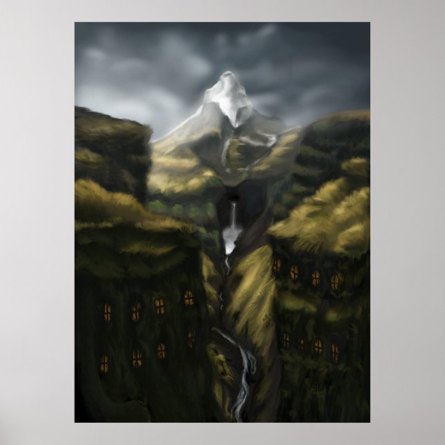 Mystic Mú lagljú päls: Islands Canyon Wonderland Poster (Framsidan)