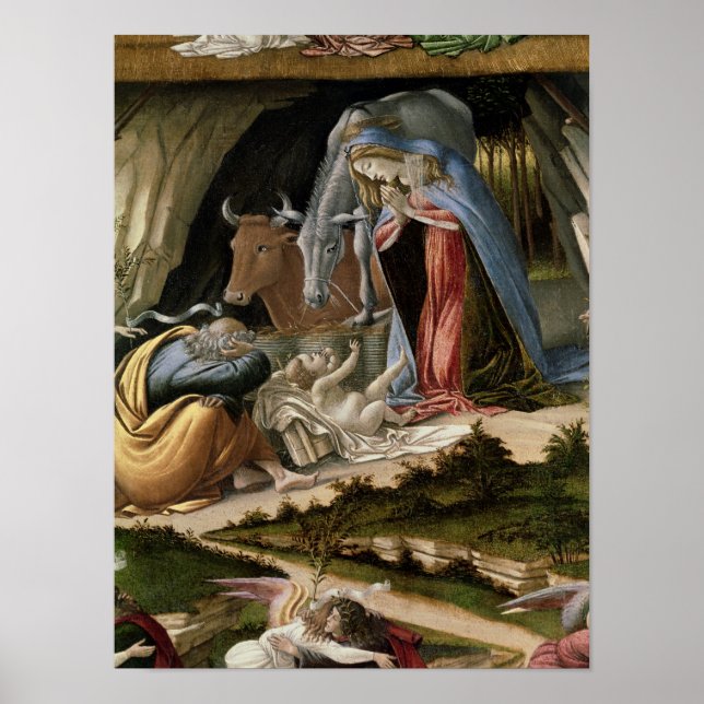 Mystic Nativity, 1500 Poster (Framsidan)