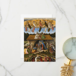 Mystic Ntivity, 1500 av Sandro Botticelli Tack Kort