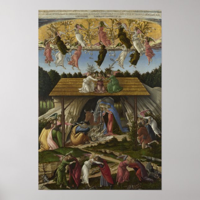 Mystic Ntivity by Botticelli - Poster (Framsidan)