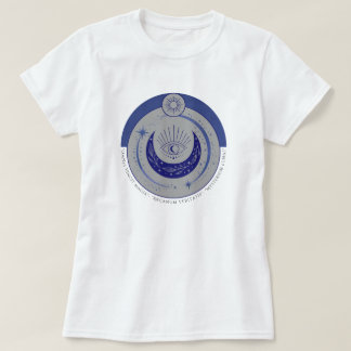Mystic Öga & Crescent Måne - Symbol för latinockul T Shirt