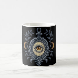 Mystic Öga Halloween Boho Kaffemugg