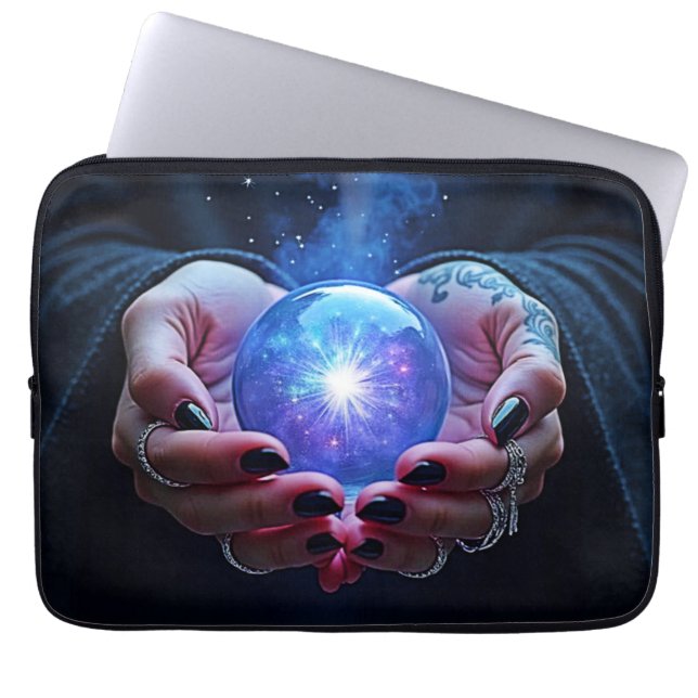 Mystic Orb of Destiny Laptop Fodral (Framsidan)
