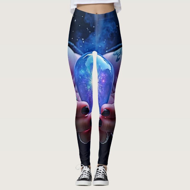 Mystic Orb of Destiny Leggings (Framsida)
