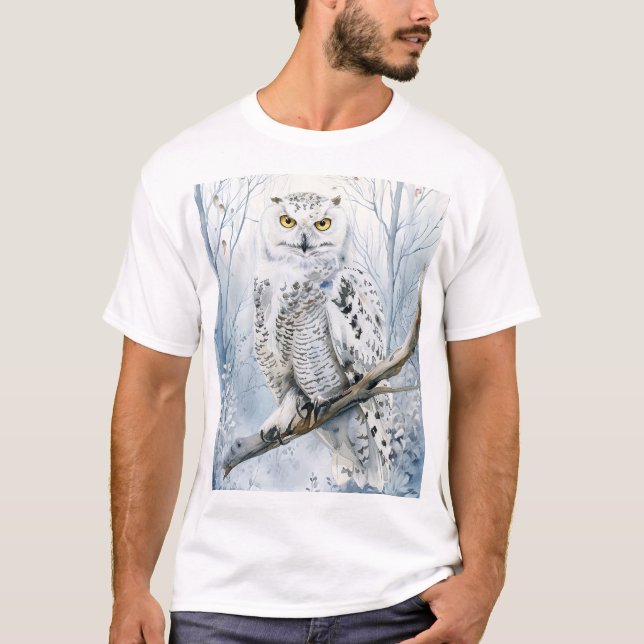  Mystic Ozzy Förtrollad Uggla: En Strålande Gobelä T Shirt (Framsida)