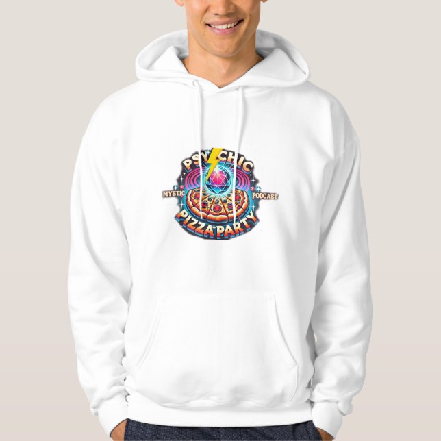 Mystic Pizza Party Podcast Hoodie (Framsida)