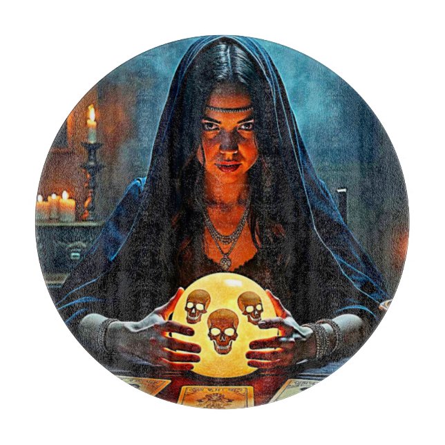 Mystic Psychic Fortune Teller Design (Framsidan)