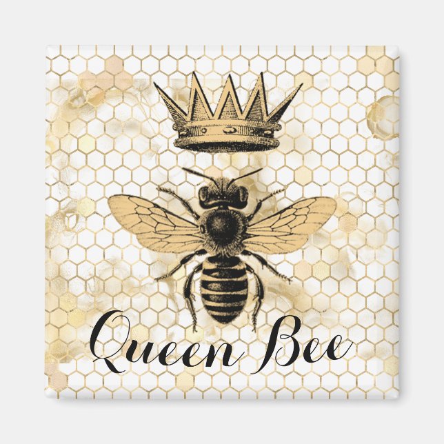 Mystic Queen Bee Magnet (Framsidan)