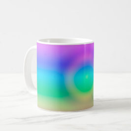 Mystic Rainbow Öga Ombre Kaffemugg