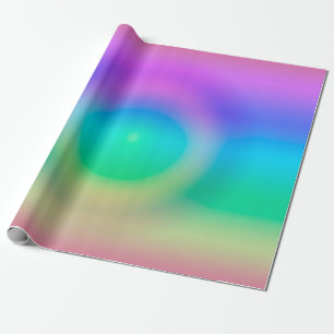 Mystic Rainbow Öga Ombre Presentpapper