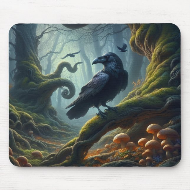 Mystic Raven Forest Hues Musmatta (Framsidan)