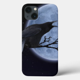 Mystic Raven & Full Moon Kråka-älskare Art