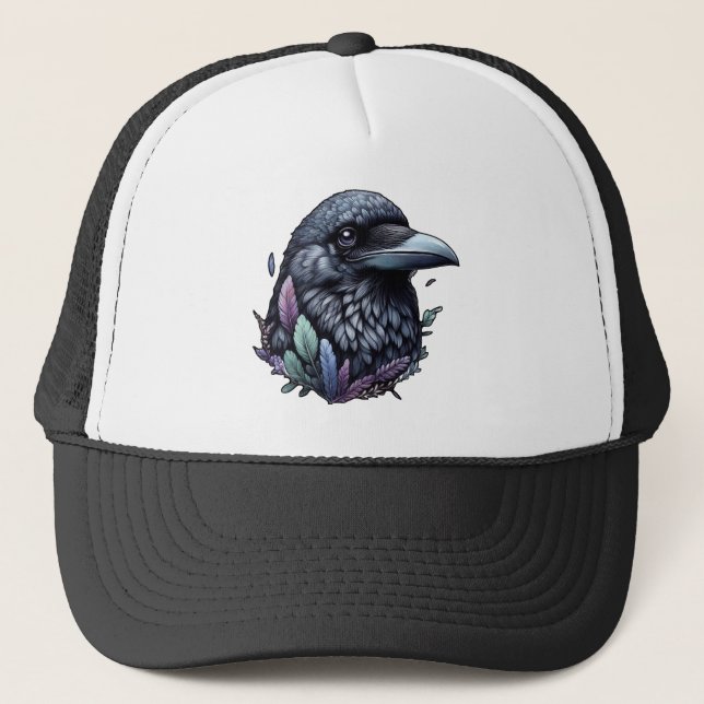 Mystic Raven Keps (Framsida)