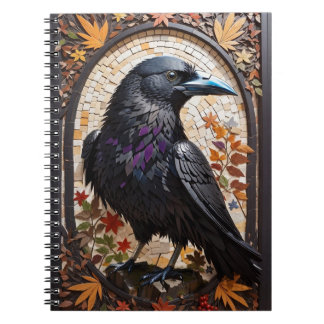 Mystic Raven Mosaic: A Visual Odyssey Anteckningsbok