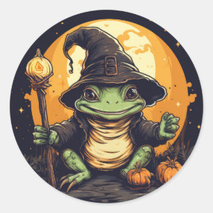Mystic Ribbit Runt Klistermärke