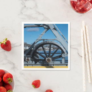 Mystic River Bascule Bridge – Historiska Mystic Co Pappersservett