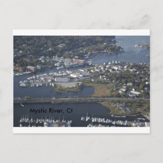 Mystic River, Ct Vykort
