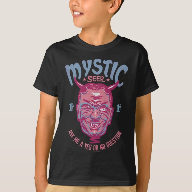 Mystic Seed Yes or No Query Graphic T Shirt (Framsida)