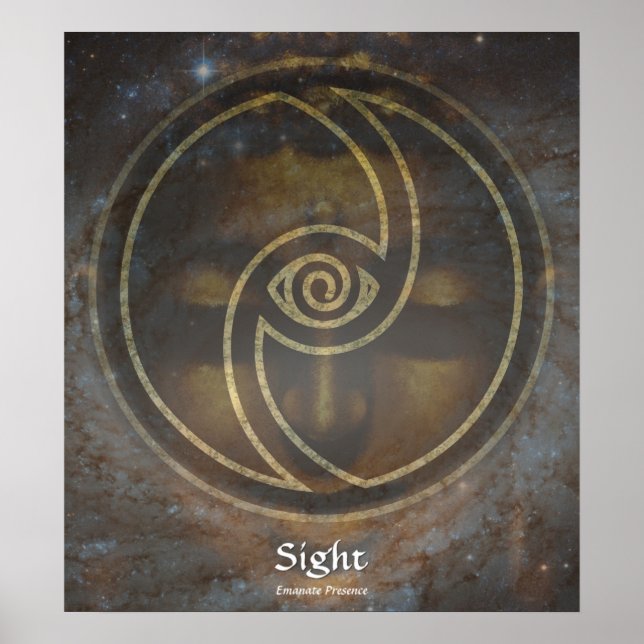 Mystic - Sight - Emanate Närvaro Poster (Framsidan)