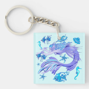 Mystic Sjöjungfru Fairy Lila Createmic Tile